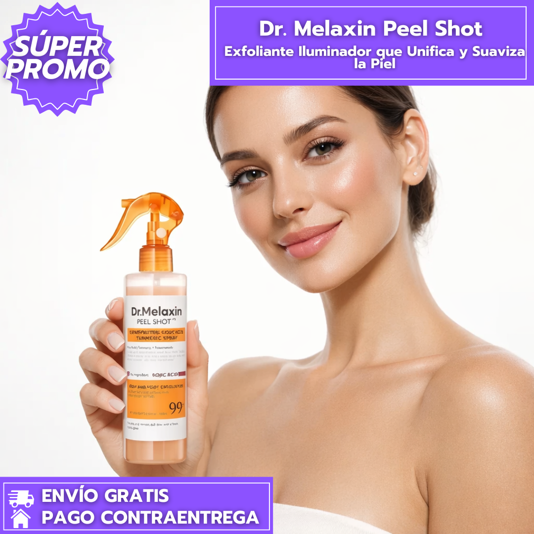 Dr. Melaxin Peel Shot: Exfoliante Iluminador que Unifica y Suaviza la Piel