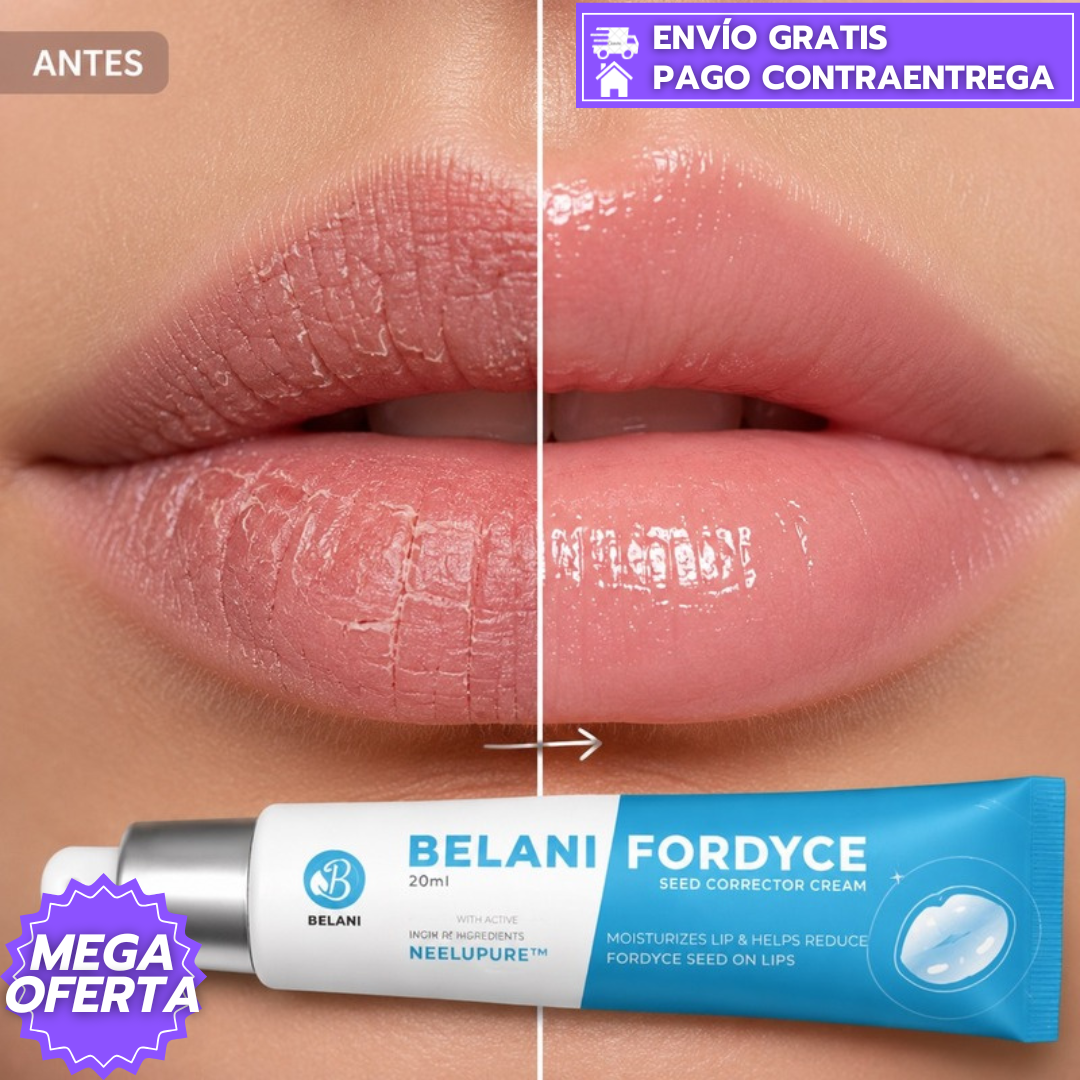 Belani Fordyce: Crema Labial Hidratante y Suavizante.