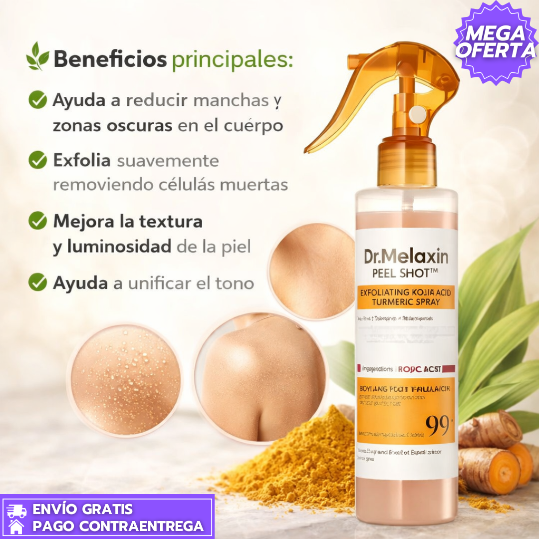 Dr. Melaxin Peel Shot: Exfoliante Iluminador que Unifica y Suaviza la Piel