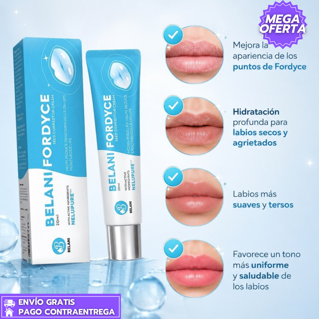 Belani Fordyce: Crema Labial Hidratante y Suavizante.